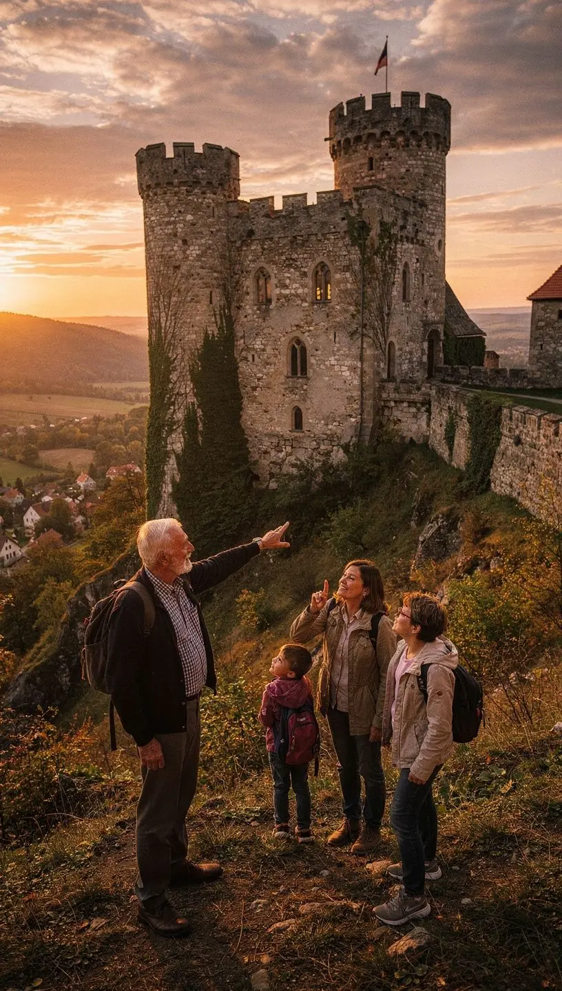 Detailné zábery autentických ľudových remesiel na miestnom trhu v malom meste.